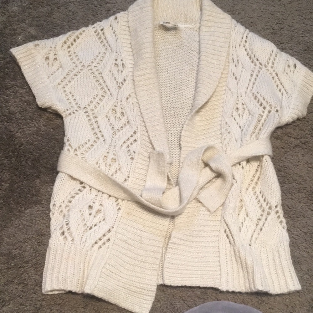 Cream sweater